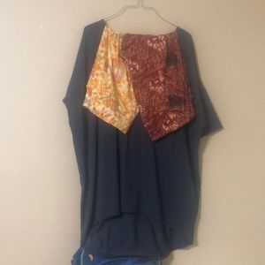 LulaRoe Irma & 2 Leggings